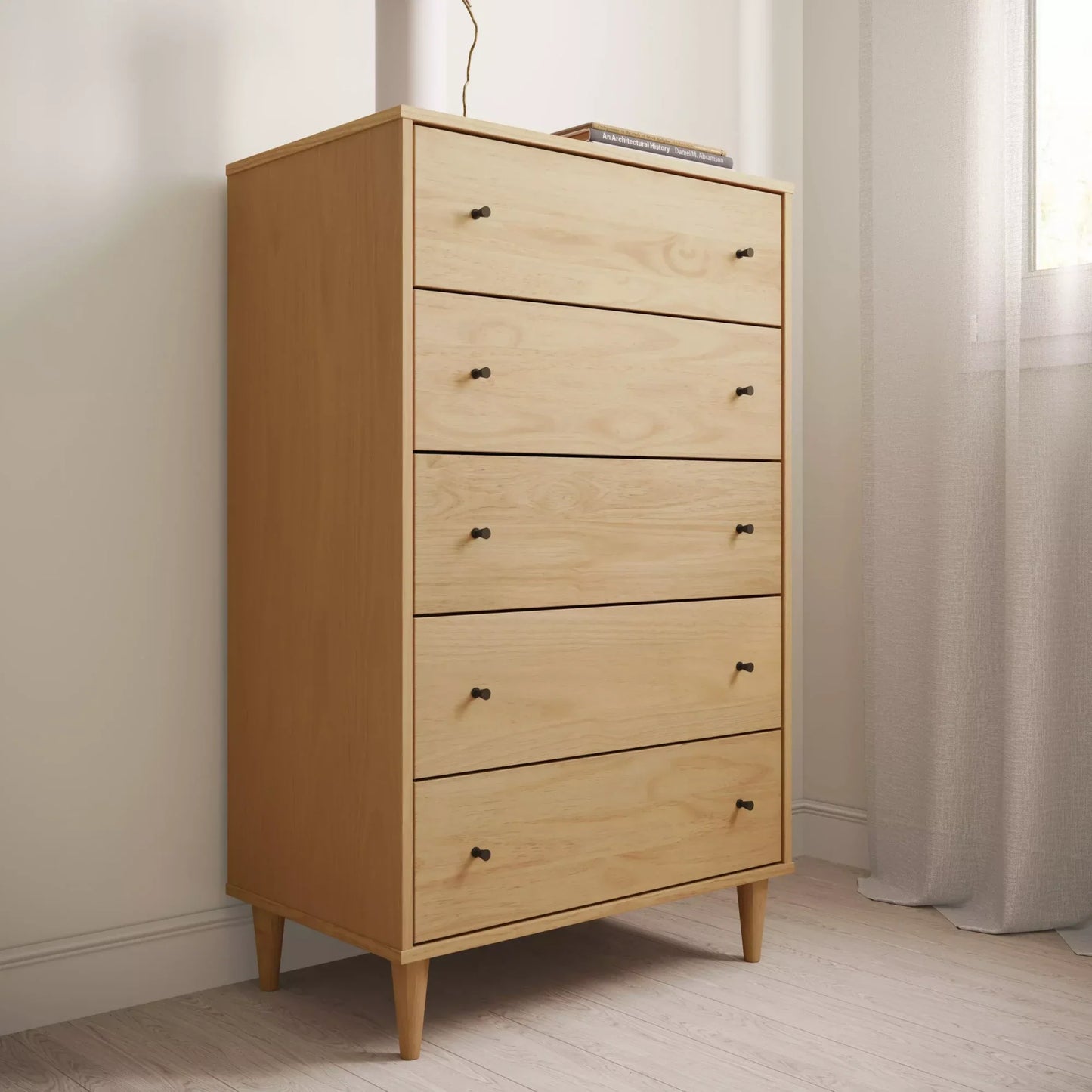 Mid Century 5-Drawer Chest