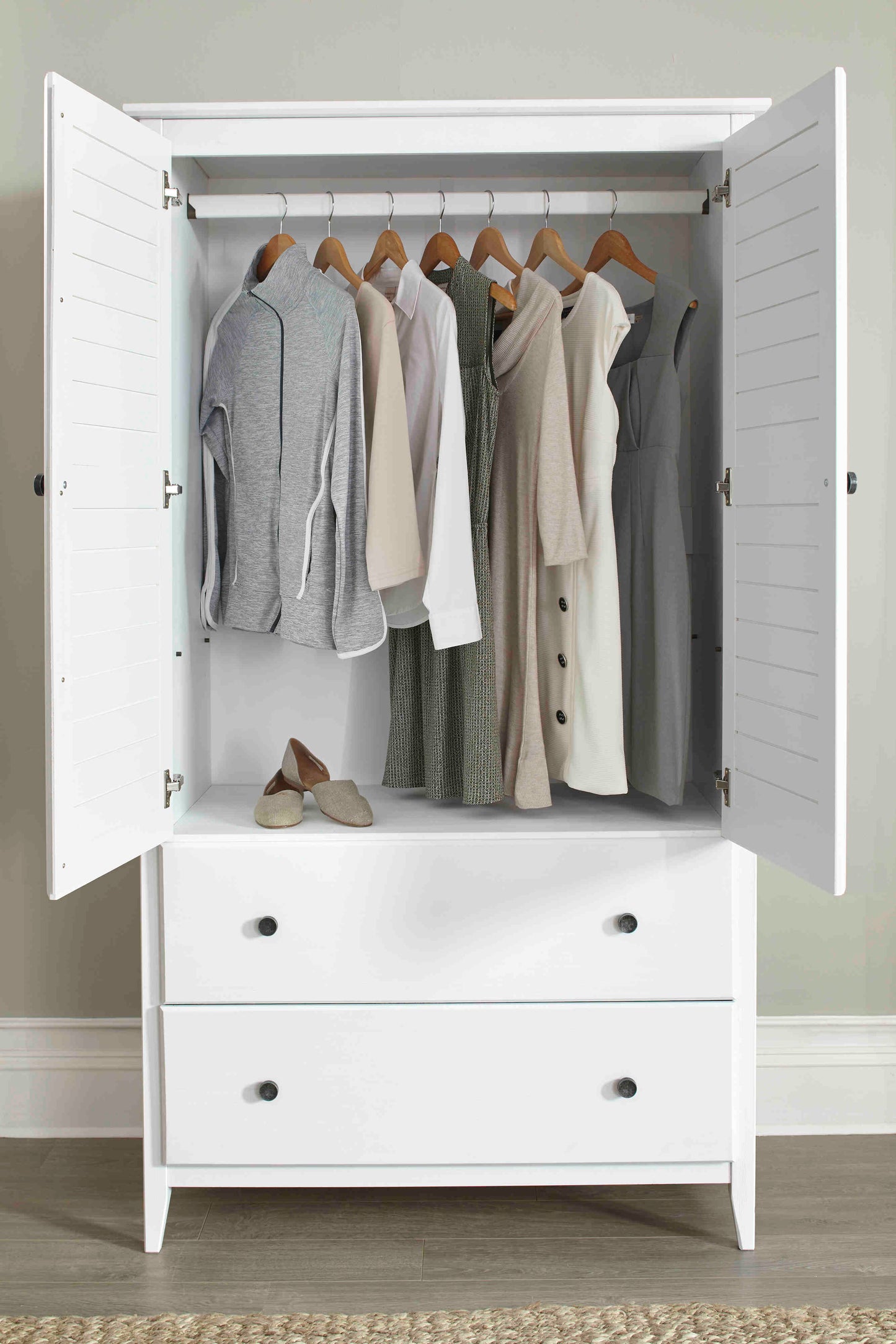 2-Door Wardrobe